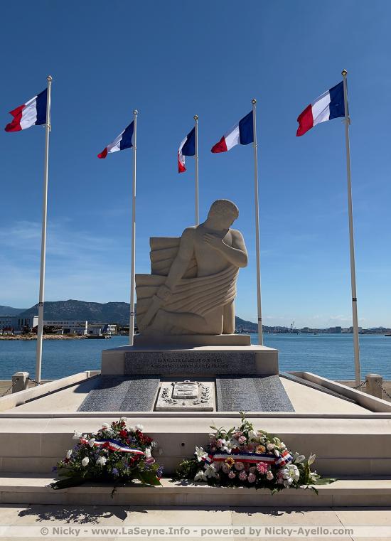 La Seyne: Monument aux Morts, le 14/07/2023