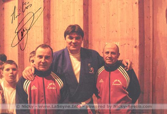 La Seyne sur Mer: Jacky-Arnoux--David-Douillet-et-Serge-Feraud