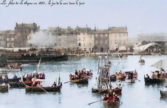 Le Port et les Fêtes de la Seyne en 1895