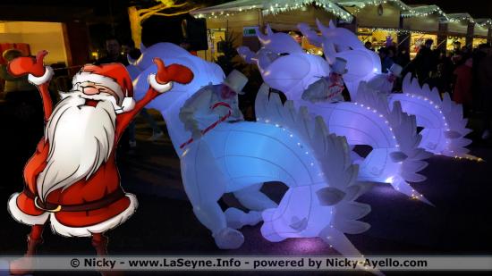 La Seyne sur Mer: La Parade du Père-Noël et Feu d’Artifice: Samedi 23 Décembre 2023