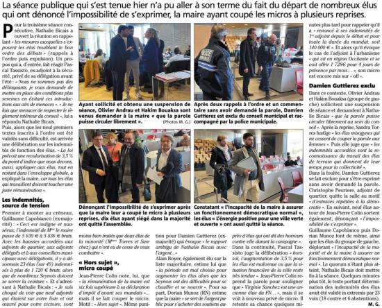 L'Ordre du Jour du 06/12/2022