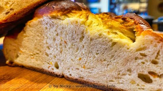 Brioche aux Zestes d'Agrumes fait Maison 