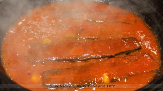 Bruschetta à la Courgette grillée, Sauce Tomate et Pecorino frais