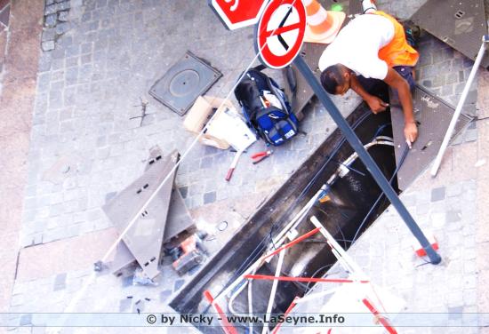 Centre Ville La Seyne Fibre optique