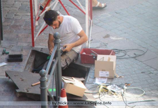 Centre Ville La Seyne Fibre optique