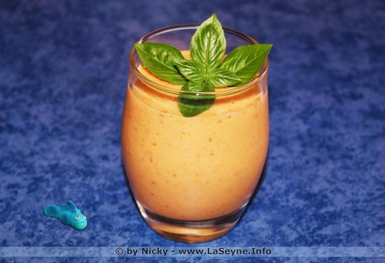 Milk Shake Abricot Banane Basilic by Nicky - www.LaSeyne.Info et Le Gobie Bleu