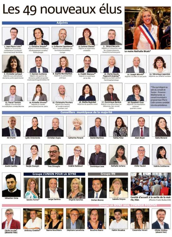 Conseil municipal - Nathalie Bicais