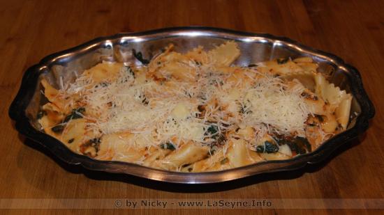 Pappardelle con Spinaci e Fiandino