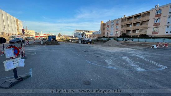 Agrandissement du Parking des Esplageolles (Passage de 22 à 40 Places) par la MÉTROPOLE YtTOULON PROVENCE MÉDITERRANÉE