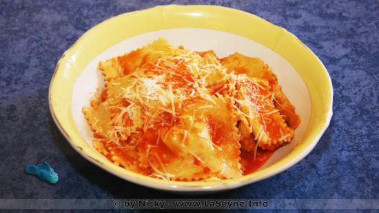 Les Raviolis Maison au Fromage frais du Gobie Bleu