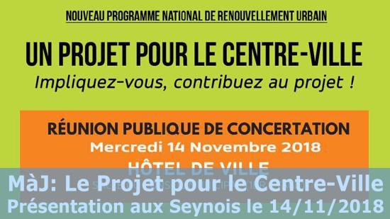 Le projet pour le centre-ville - Présentation
