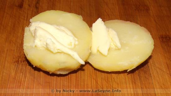 Une Patate du Marché au Beurre fait Maison