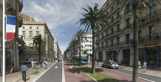 projet de bus à haut niveau de service (à Toulon)