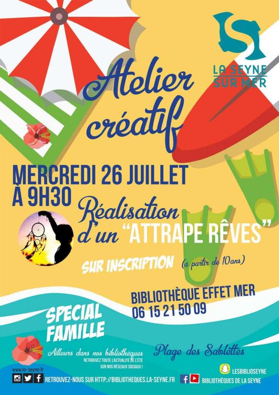 venez réaliser un Attrape rêves