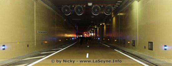 Toulon: Circulation modifiée dans le Tunnel les Nuits 20 au 24/08/2018