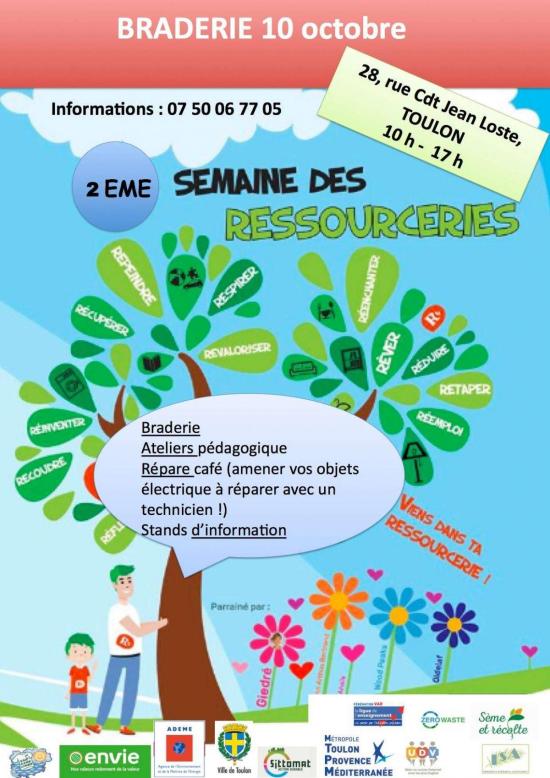 Semaine nationale des ressourcerie Toulon