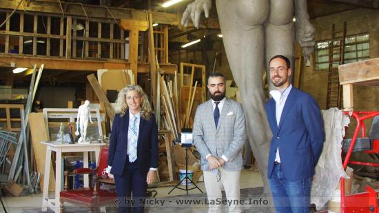 Une Statue monumentale: A la Rencontre de l'Artiste Marcos Lozano dans son Atelier à La Seyne sur Mer