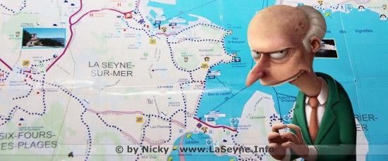 Arnaque Publicités sur des Plans de la Ville