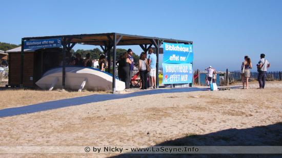 Bibliothèque Effet Mer du 4 juillet au 25 août 2017