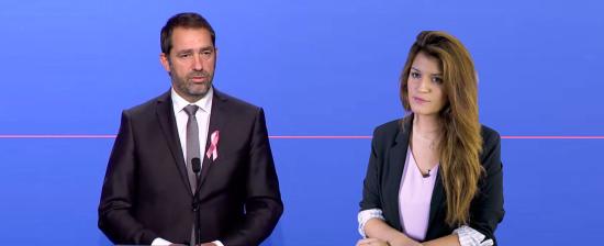 Egalité Femmes/Hommes: Un Communiqué de C.CASTANER et M.SCHIAPPA