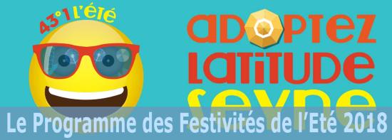 Eté 2018 à La Seyne sur Mer - Le Programme