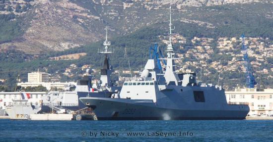Retour de Mission AGENOR pour la Frégate Multi-Missions Languedoc à Toulon, le 19/11/2020