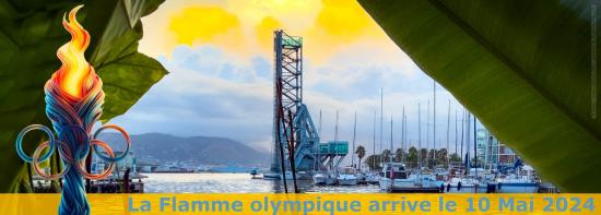 La Flamme olympique arrive le 10 Mai 2024 à La Seyne sur Mer