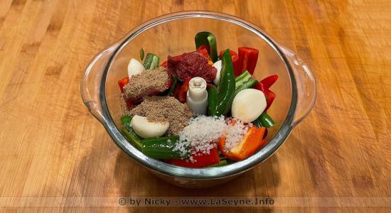 Harissa fraîche fait Maison