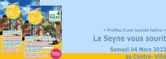 Sortir: Samedi 04 Mars 2023 La Sevne vous sourit