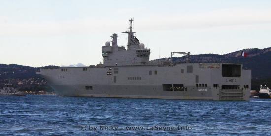 #Coronavirus #Covid19: Le Porte-Hélicoptères Tonnerre de la Marine nationale évacuera des Malades de Corse