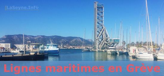 Les Lignes maritimes en Grève, le 17 Décembre 2019