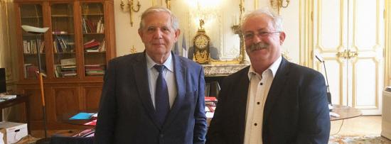 Une Déclaration de Marc Vuillemot, après son Entrevue avec Jacques Mézard