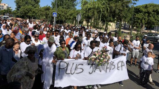 500 Personnes réunies à La Seyne pour un dernier Hommage à Demba Touré
