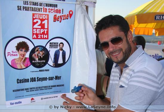 Marco Paolo et Le Gobie Bleu - Les Stars de l'Humour se partagent La Seyne !.. Le Jeudi 21 Septembre 2017 ... Une Soirée caritative