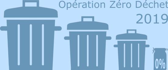Opération Zéro Déchet à partir du 02 Décembre 2019
