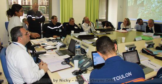 Réunion publique de Présentation de l’Exercice national de Sécurité civile PPI TOULON 2019, le 22 Novembre