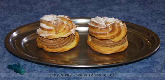 La Pâte à Choux à la Crème au Chocolat du Gobie Bleu