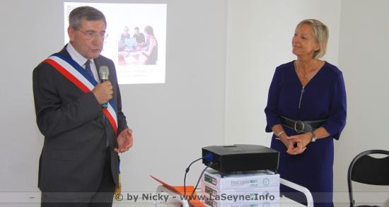 Mme Sophie CLUZEL, Secrétaire d’État chargée des Personnes handicapées, s'est déplacé dans le Département du Var ce 08/07/2019