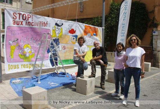 Stop aux Incivilités 22052019 à La Seyne sur Mer