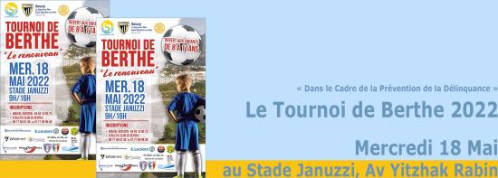 Le Tournoi de Berthe 2022, Mercredi 18 Mai au Stade Januzzi