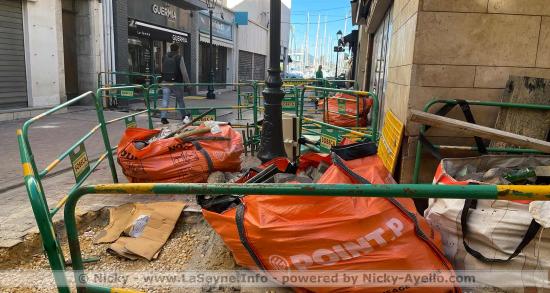 Travaux rue Cyrus Hugues et rue Taylor