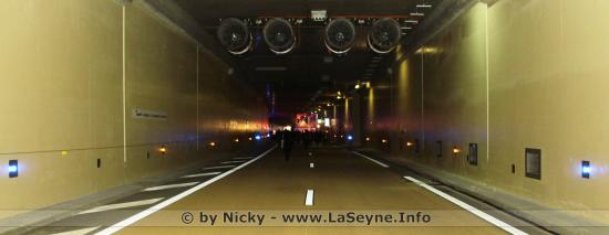 Travaux Autoroutes de la région toulonnaise + Tunnel du 17 au 21/12/18