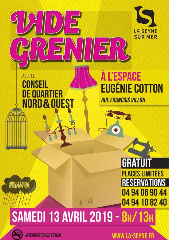 Vide-Grenier du Relais Citoyen: Le 13 Avril 2019 à l'ex Ecole Eugénie Cotton