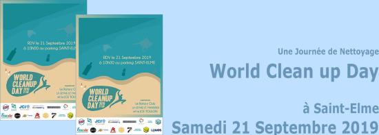 World Clean up Day 2019: Une Journée de Nettoyage de Saint-Elme, le 21 Septembre
