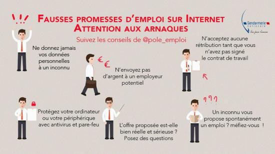 La Seyne: Arnaques sur le Site de Pôle Emploi ... ça continue encore et encore