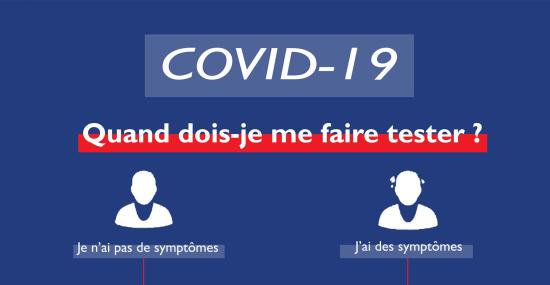 #Coronavirus #Covid19: Quand devons-nous nous faire tester ?