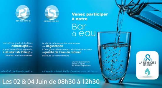 Un Bar à Eaux sur les Marchés du Centre-Ville et des Sablettes, les 02 & 04 Juin 2021