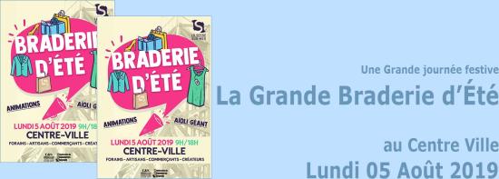 La Grande Braderie de la Seyne sur Mer, le 05 Août 2019