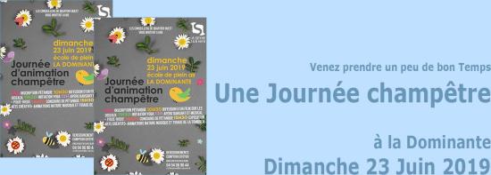 Une Journée champêtre à la Dominante, le Dimanche 23 Juin 2019