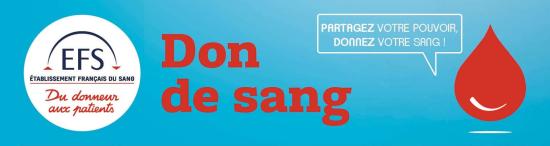 Dons du Sang: RDV le Jeudi 18 Juillet 2019 à l'Hôtel Mercure (ex Kyriad)